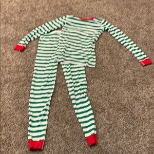Hannah Andersson Christmas pajamas sz 14